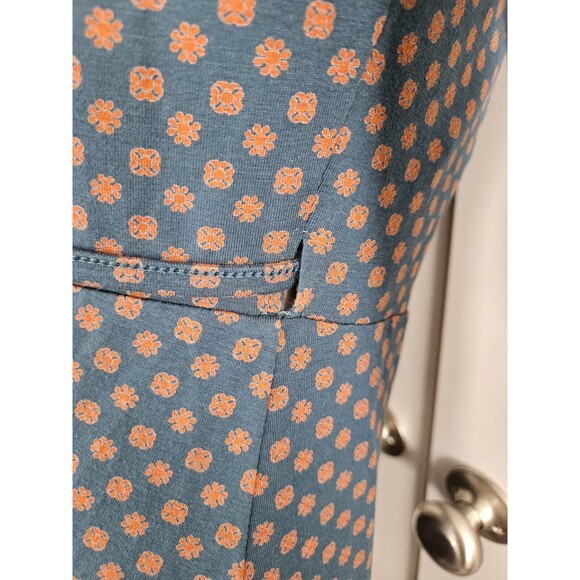 Matilda Jane Reunion Wrap Ruffle Long Sleeve Dress Blue S classic country - Picture 7 of 14